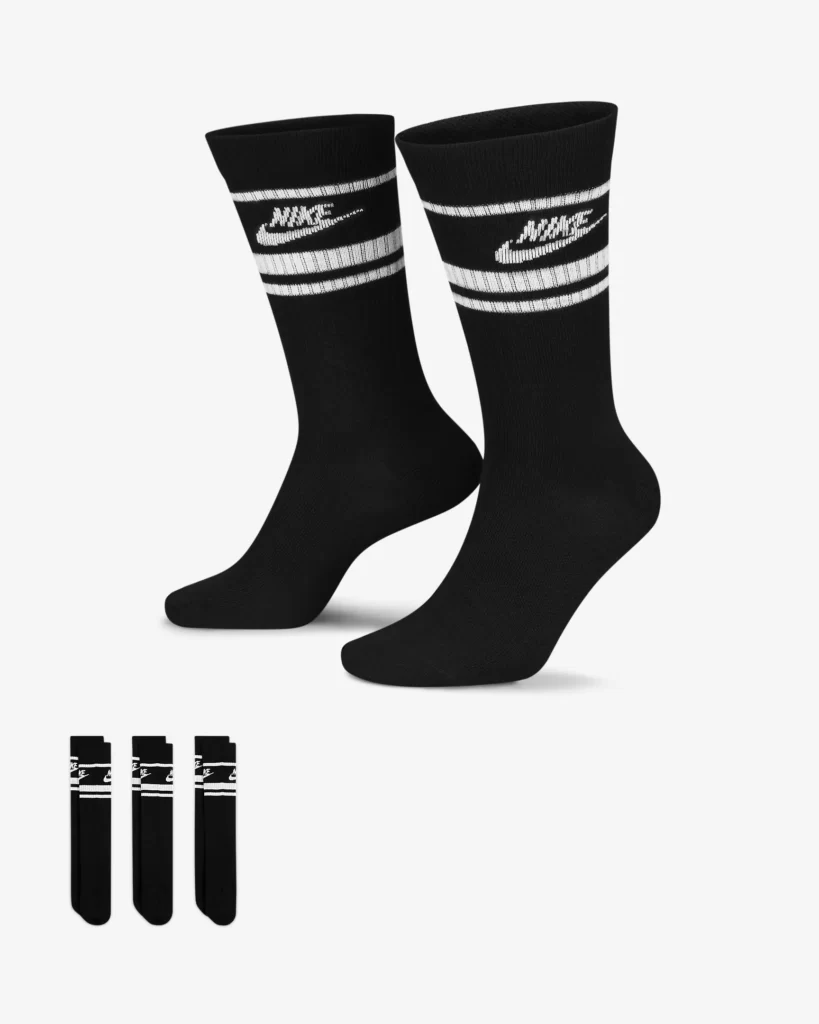 Nike Sportswear Everyday Essential Κάλτσες 3 τμχ DX5089